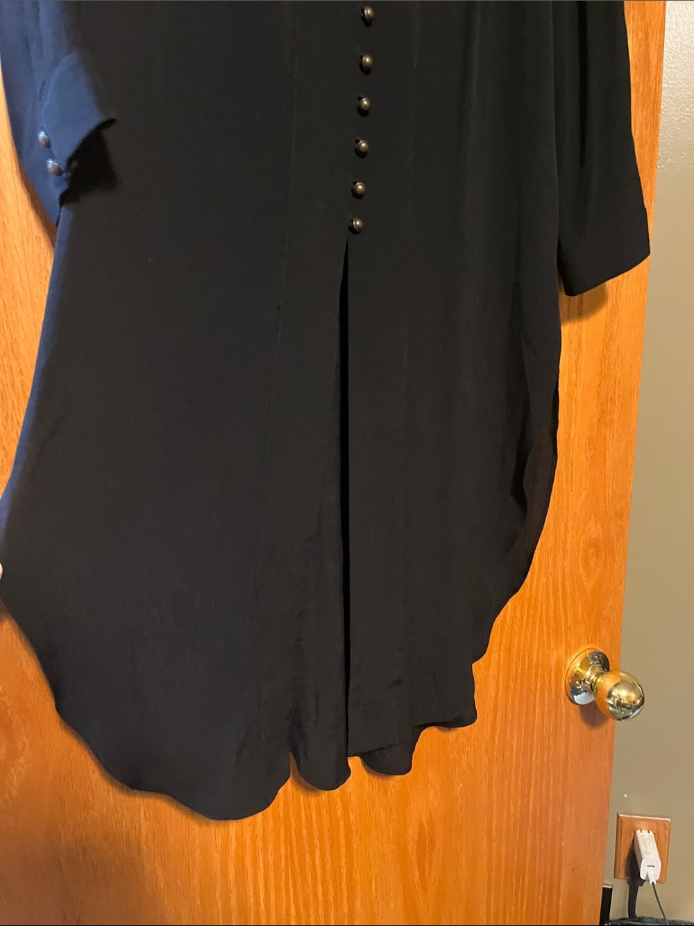 Maeve Black Shirt Blouse - Picture 9 of 13